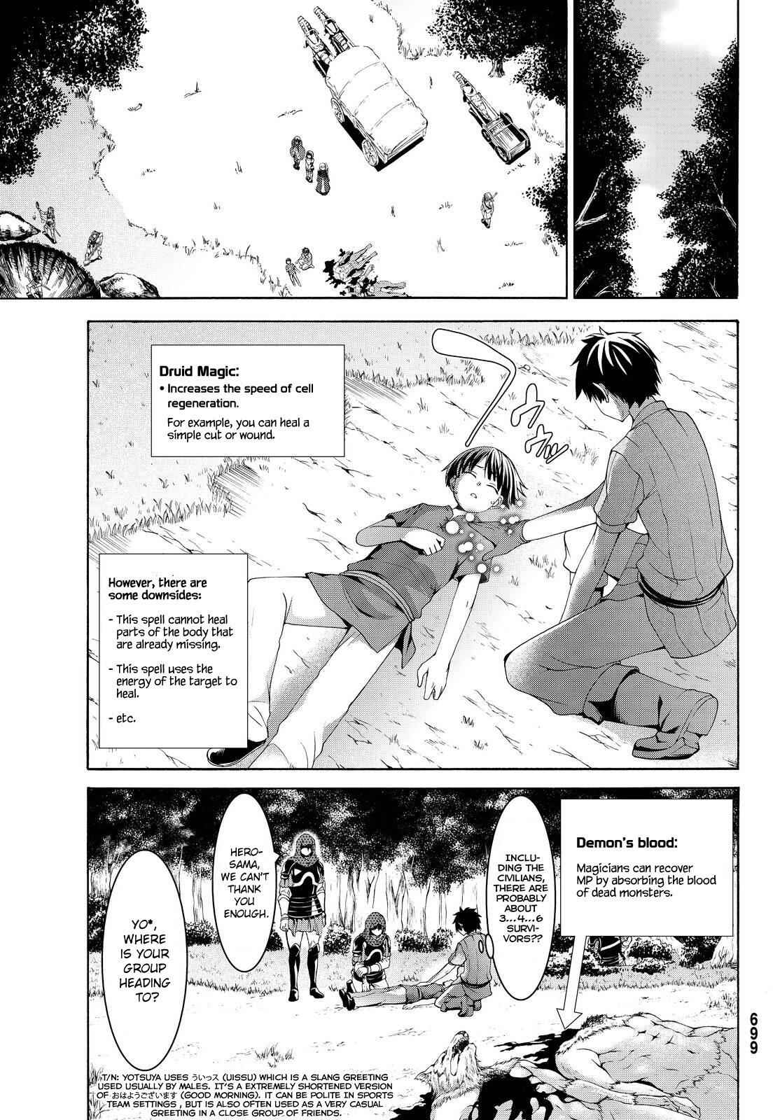 I'm standing on 1,000,000 lives Chapter 5 35